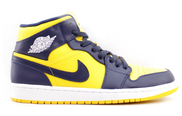 Air Jordan 1 Mid 'Michigan' 554724-707