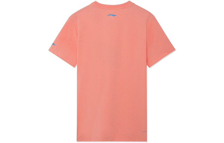 Li-Ning x Ding-Ning Table Tennis Tee 'Fluorescence Orange' AHSS447-1