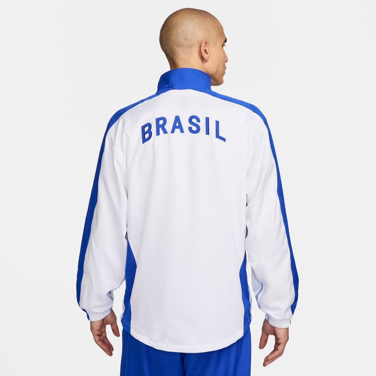 Nike Brazil 1998 Reissue Football Replica Tracksuit Jacket 'White Lyon Blue' FZ6681-100
