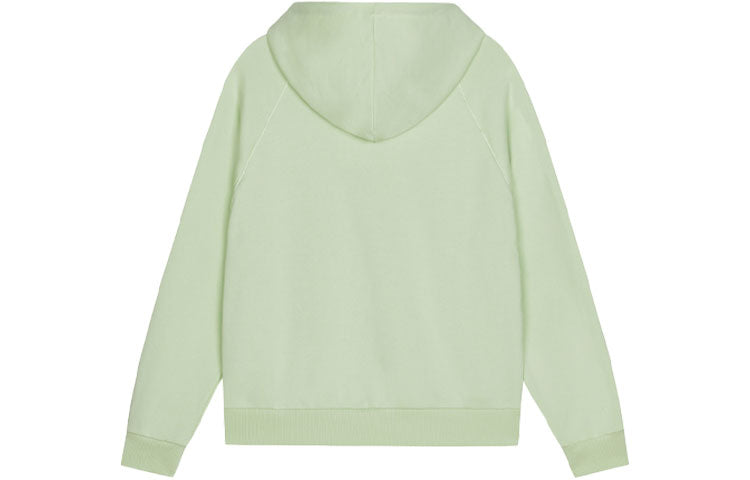 (WMNS) New Balance Lifestyle Classic Hoodie 'Lime Green' AWT13347-CGN
