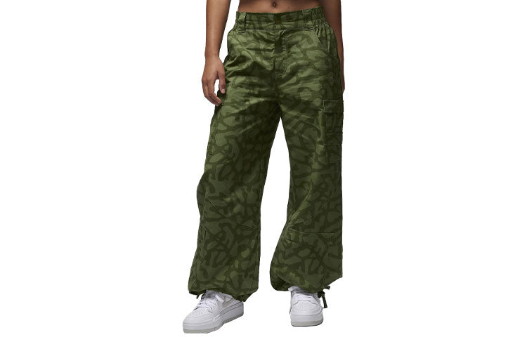 (WMNS) Air Jordan Chicago Pants 'Light Olive Green' FD7212-340