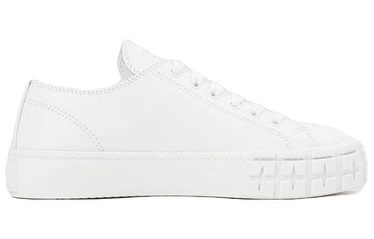 (WMNS) PRADA Downtown Brushed Leather Sneakers 'White' 1E916M_A21_F0964_F_035
