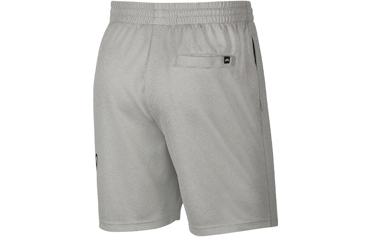 Nike SB Sunday Logo Printing Sports Quick Dry Knit Skateboard Shorts dark grey Gray CV4346-063