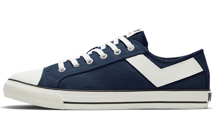 PONY Low-Top Leisure Board Shoes Blue 02M1SH01NB