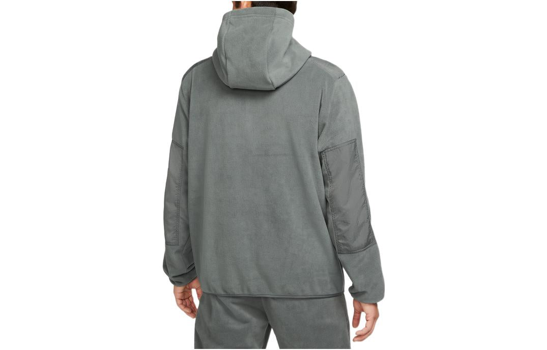 Nike NSW fleece hooded jacket 'Grey' DD4883-068
