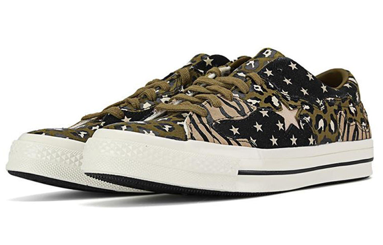 Converse One Star Zebra-stripe White/Black 168693C