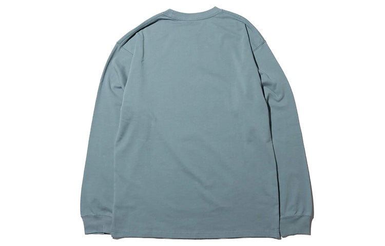 Nike Acg Basic Logo Long Sleeve T-Shirt Men's Pilot Grey/Peak White BQ7203-041