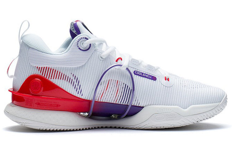 Li-Ning Speed 8 Premium 'White Red' ABAS015-4