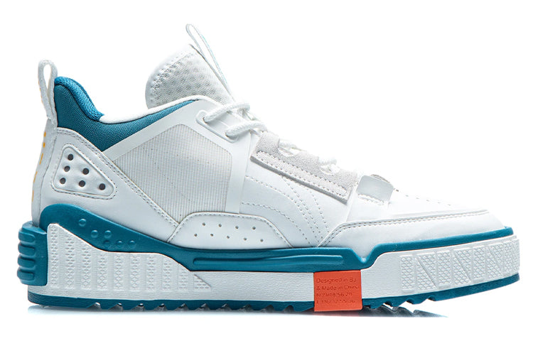 Li-Ning No.258 Mid 'White Blue Green' AGCR311-2