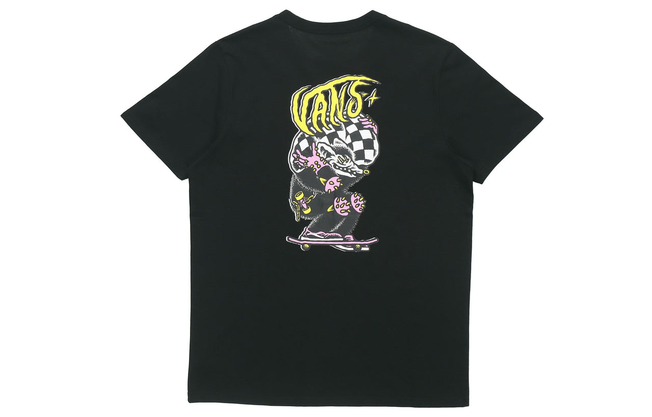 Vans Men's Artist Printed Round Neck Tee Black VN0A4P5EBLK