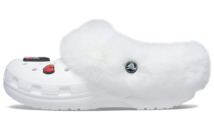 Crocs Classic Clog Crocs White Unisex Slippers 207409-100