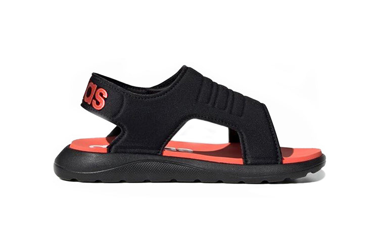 (PS) adidas Comfort Sandal J 'Black Solar Red' EG2232
