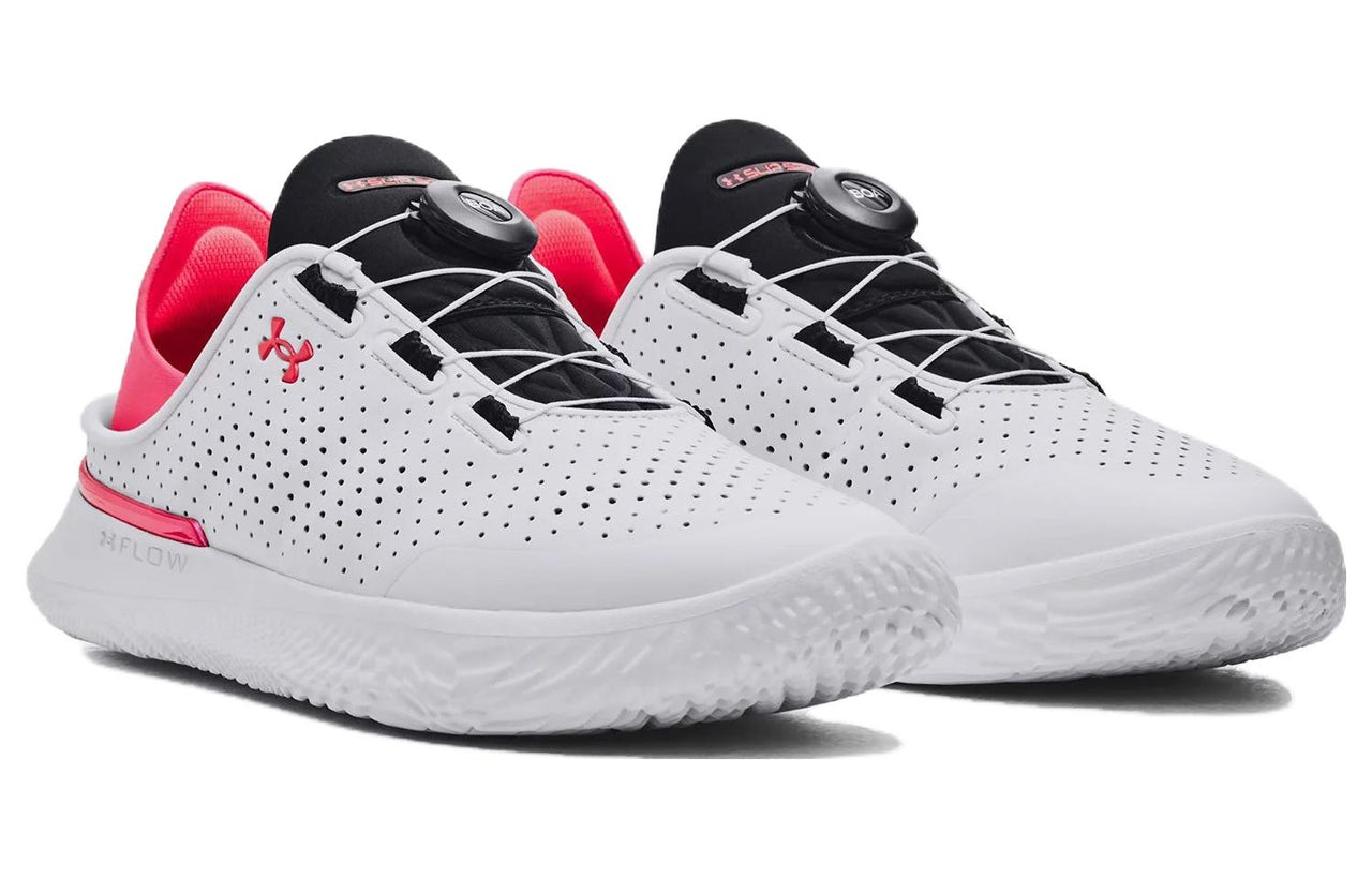 UA SlipSpeed Training Shoes 'White Pink' 3027049-104