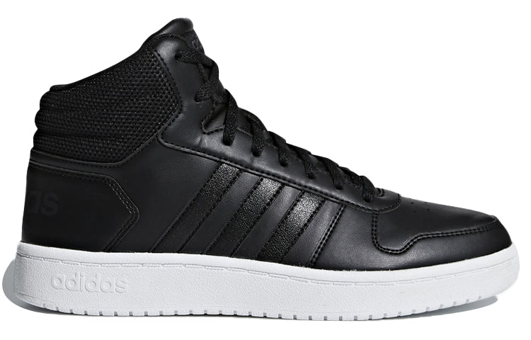 (WMNS) adidas neo Hoops 20 Mid 'Black White' B42100