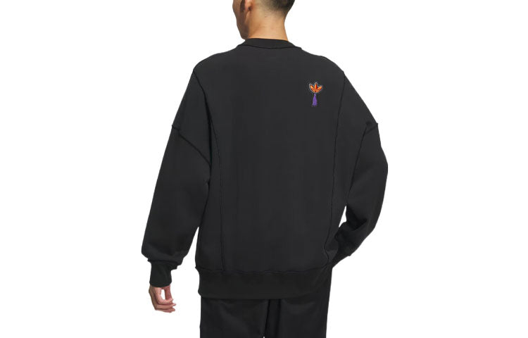 adidas TOC QL Crew Sweatshirt 'Black' IP7548
