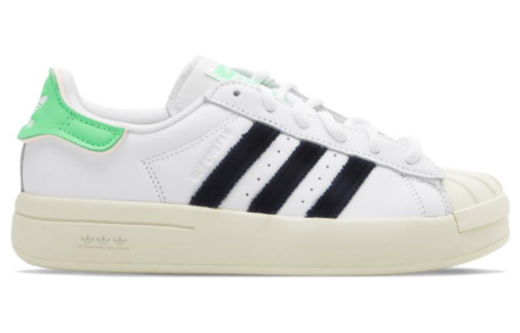 (WMNS) adidas Superstar Ayoon 'White Green' GW9587