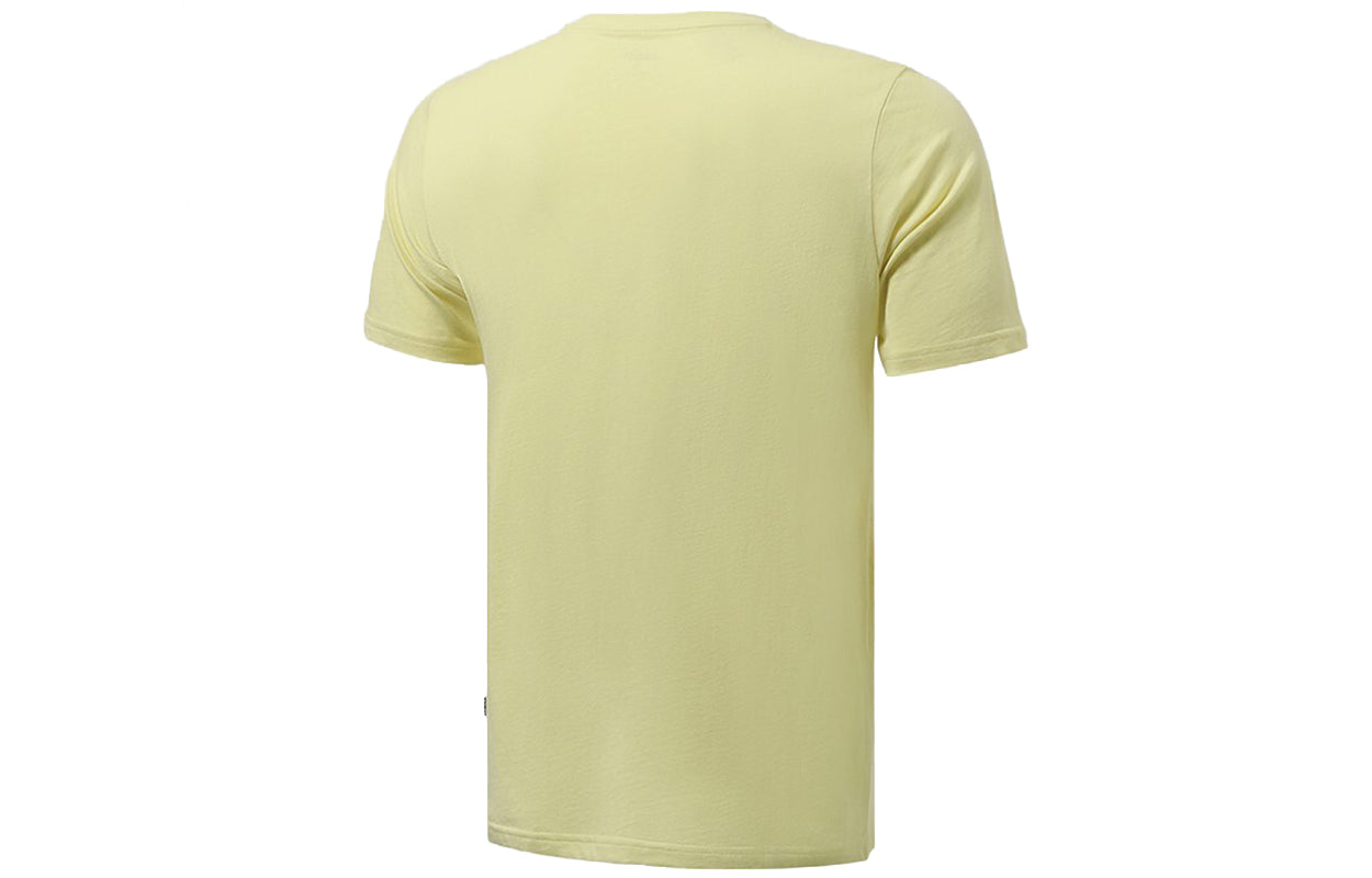 PUMA International Athleisure Casual Sports Breathable Round Neck Short Sleeve Yellow 855977-40