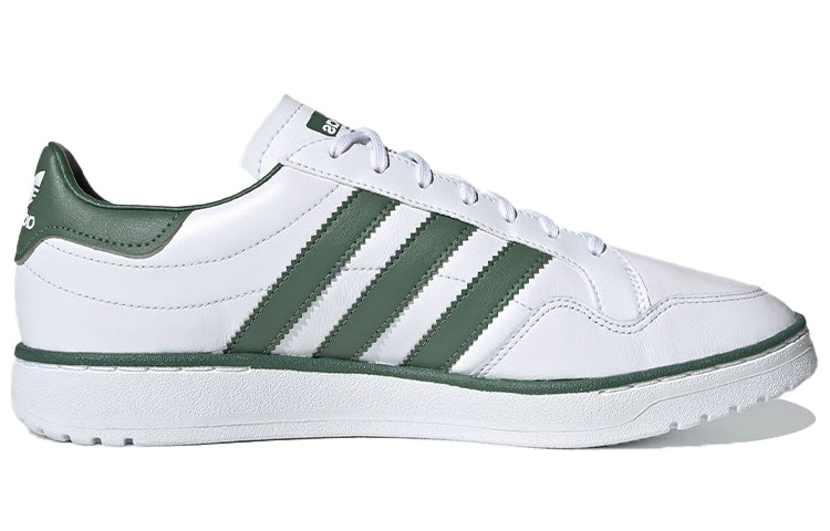 adidas Team Court Shoes 'White Collegiate Green' FY2720