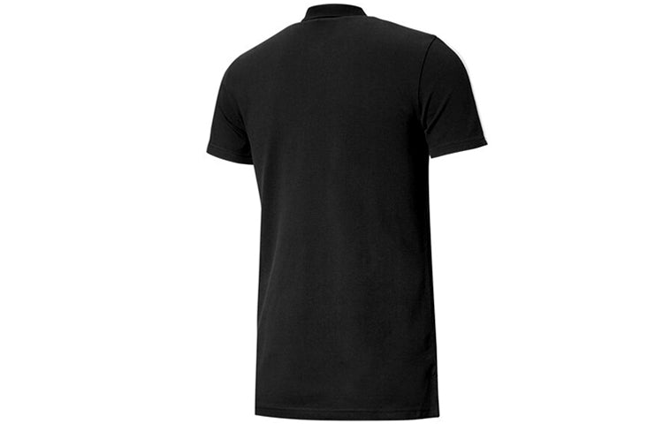 PUMA Iconic T7 Polo Shirt 'Black White' 598250-01