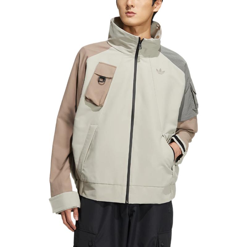 adidas originals Im Jacket Colorblock Multiple Pockets Athleisure Casual Sports Stand Collar Multicolor HE6607
