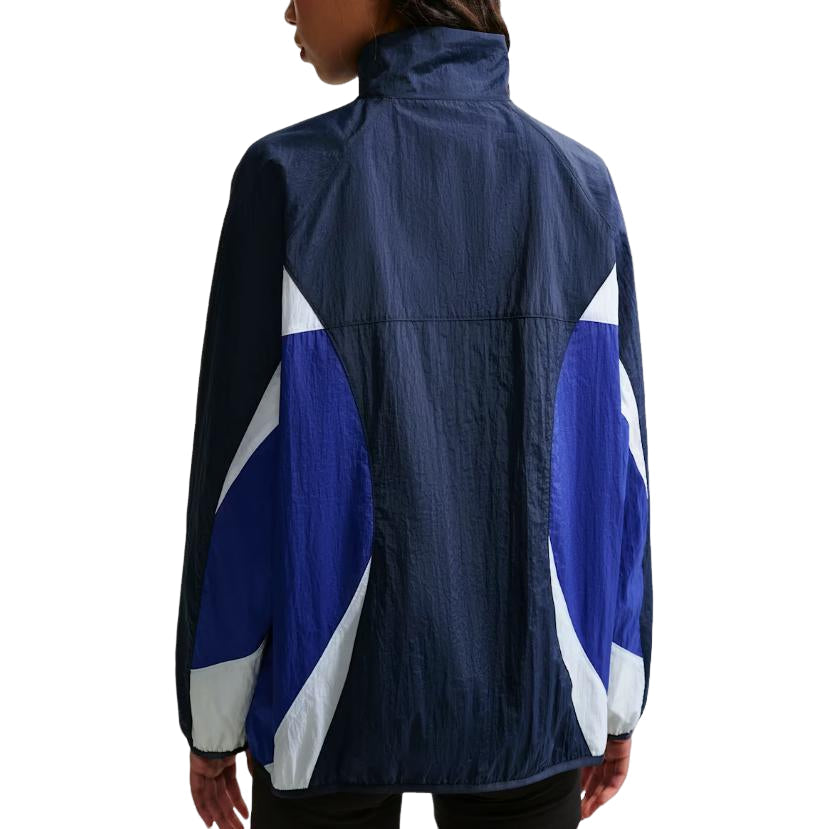 (WMNS) Nike Sportswear Oversized Track Jacket 'Midnight Navy Old Royal White' IM8402-411
