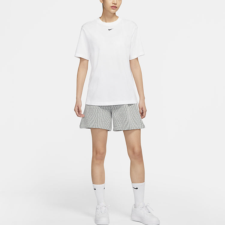 (WMNS) Nike AS W Nike Sportswear ESSNTL Tee BF LBR White DN5698-100
