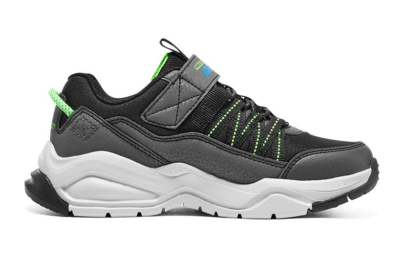 (GS) Skechers Skech-Air Adventure 'Grey Lime' 406427L-CCLM