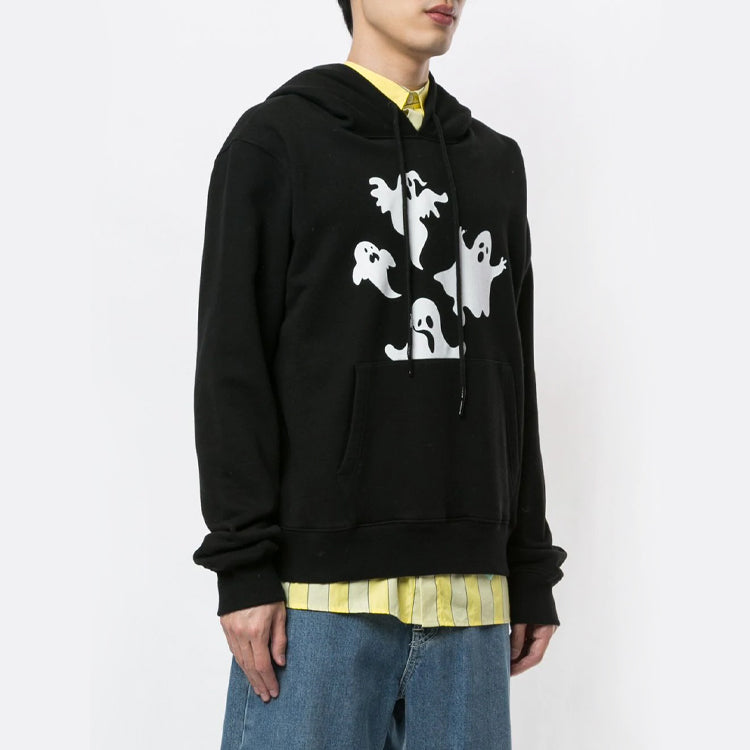 Off-White Ghost Mens Logo Long Sleeve Sweater OMBB034E20FLE0061001
