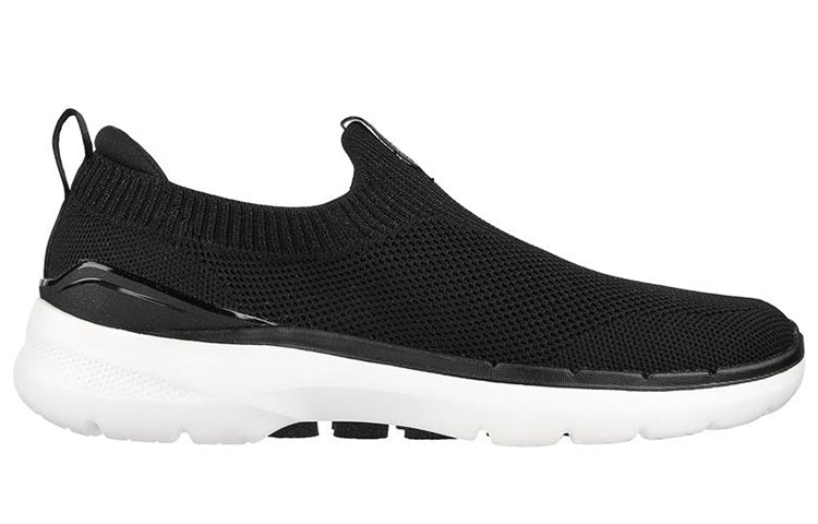 (WMNS) Skechers Go Walk 6 'Black' 124530-BKW