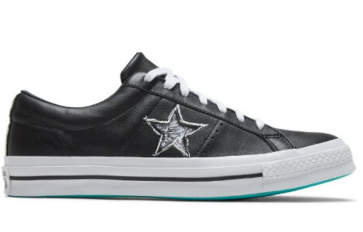 Converse One Star Graffiti Black White 'Black White' 166487C
