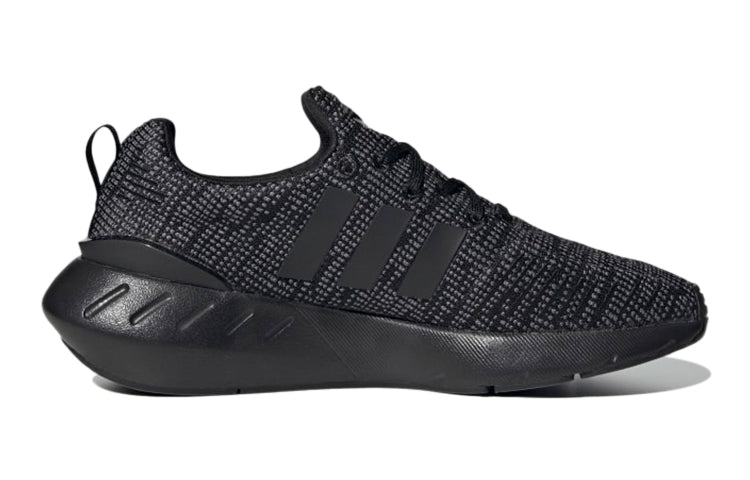 (GS) adidas originals Swift Run 22 'Core Black Grey' GW8166