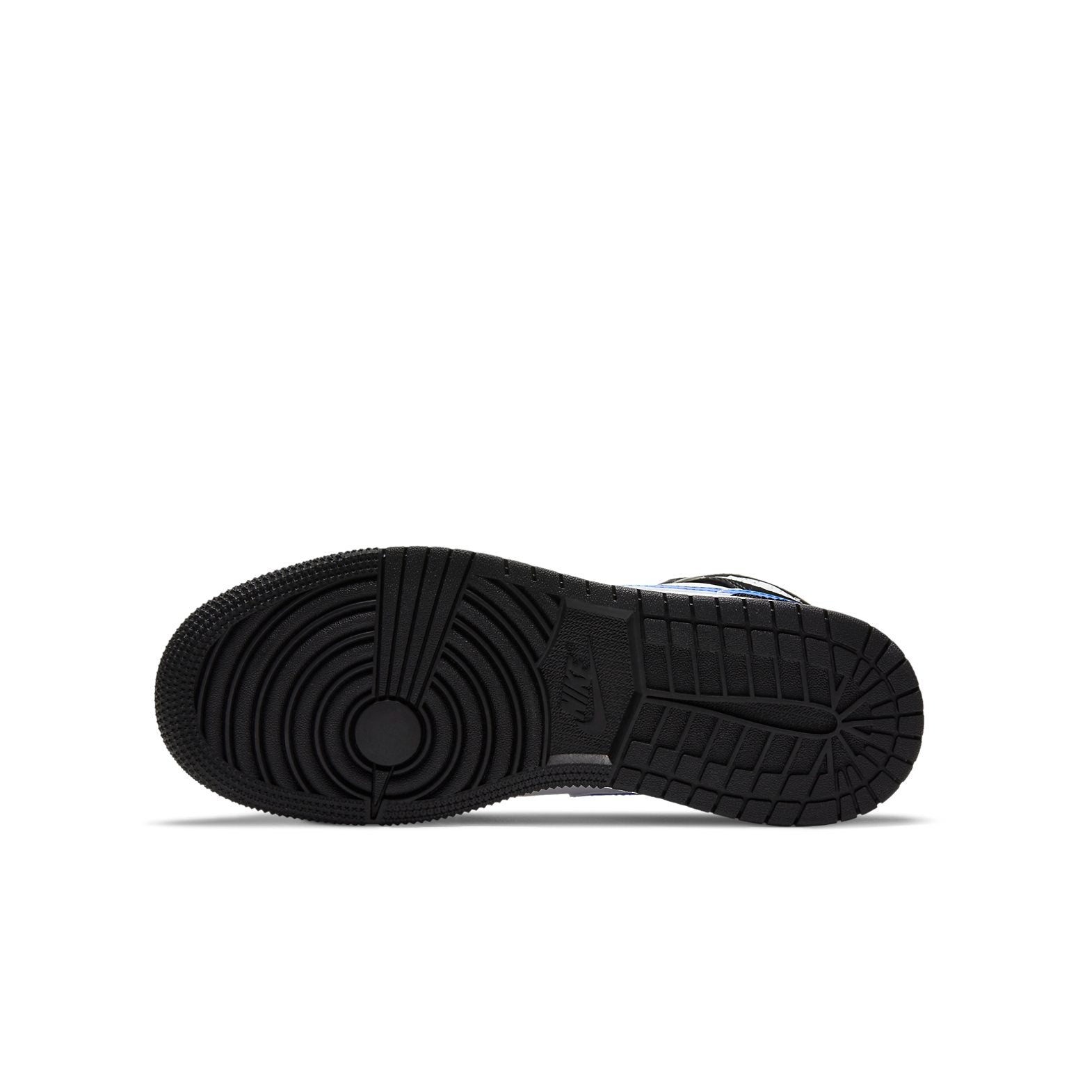 (GS) Air Jordan 1 Mid 'Black Racer Blue' 554725-084