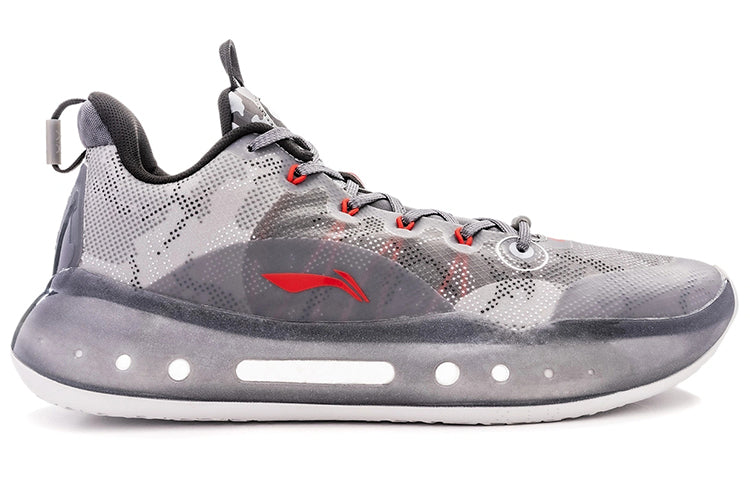 Li-Ning Yushuai 14 Low x Ape 'Smoke Grey' ABAR123-4