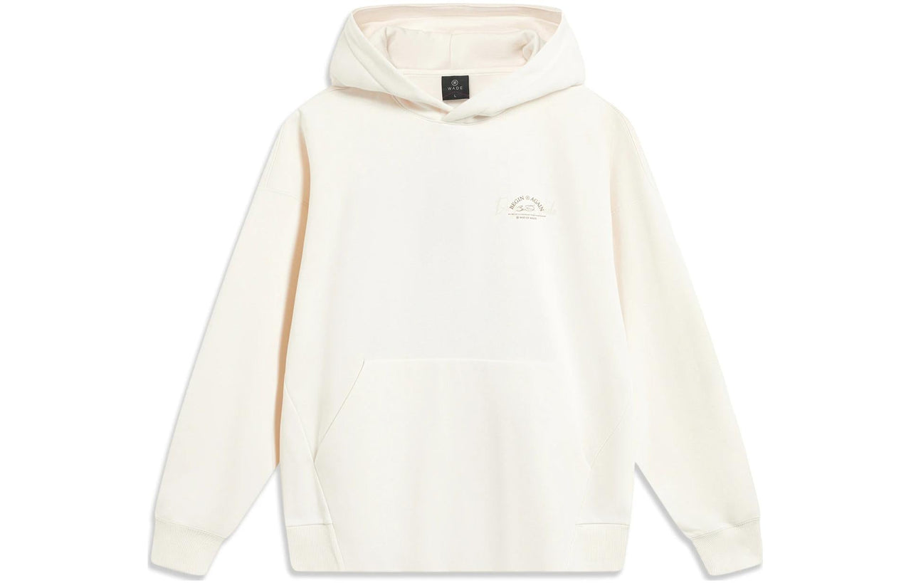 Li-Ning Wade Graphic Hoodie 'Beige' AWDT943-2