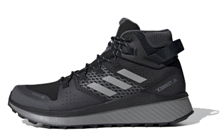 adidas Terrex Folgian Hiker Mid GTX 'Black Grey' EF0365