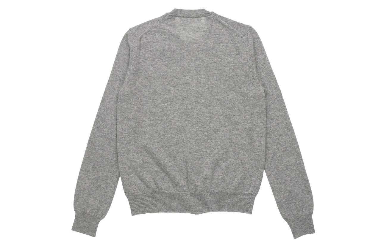 (WMNS) COMME des GARCONS PLAY Cardigan Black Heart 'Grey' AZ-N023-051-2
