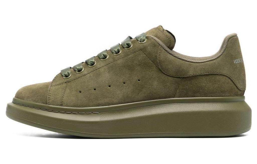 Alexander McQueen Oversized Sneaker 'Moss Green Suede' 688520WIA5L3329