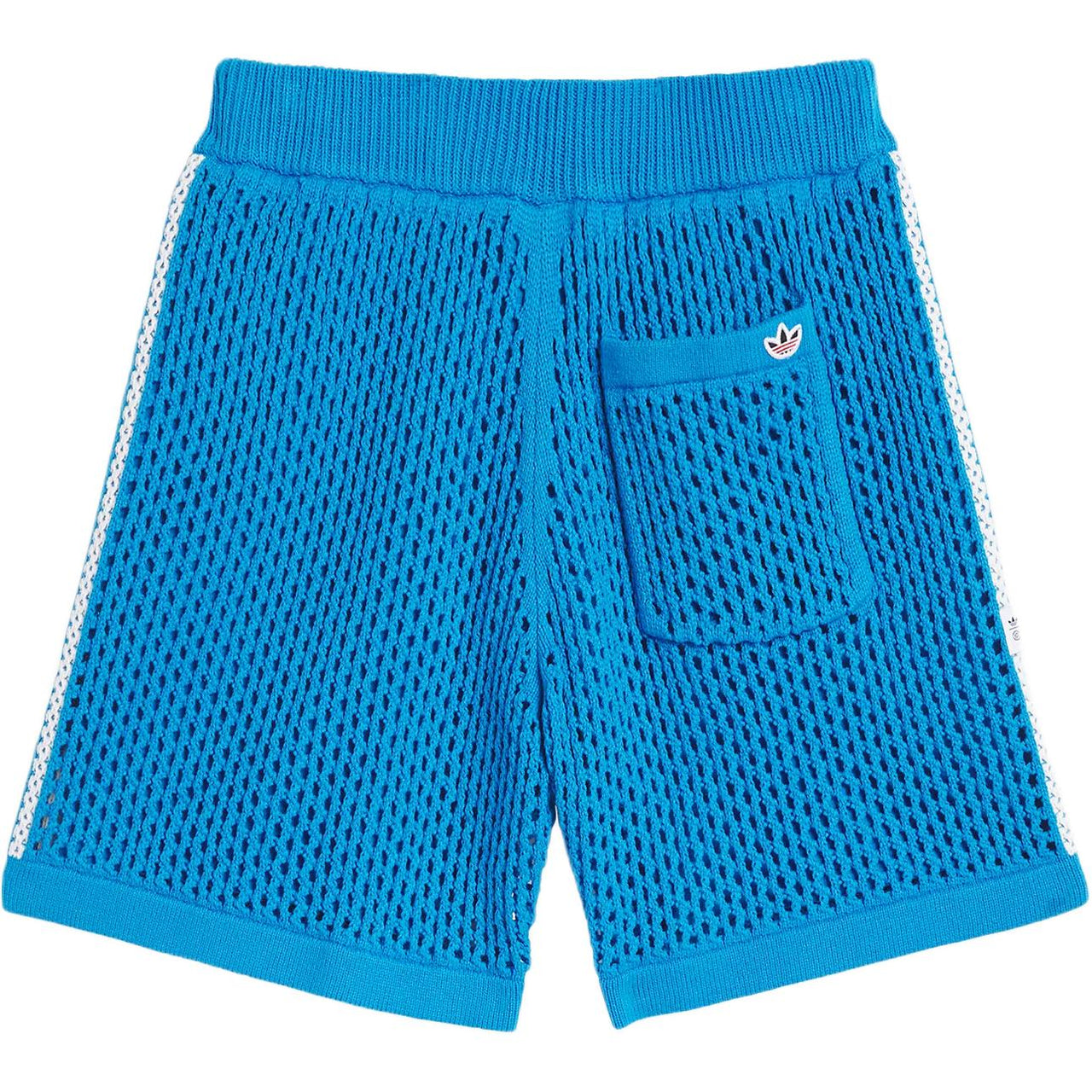adidas x CLOT FW24 Crochet Shorts Asia Sizing 'Bright Blue' JF4272