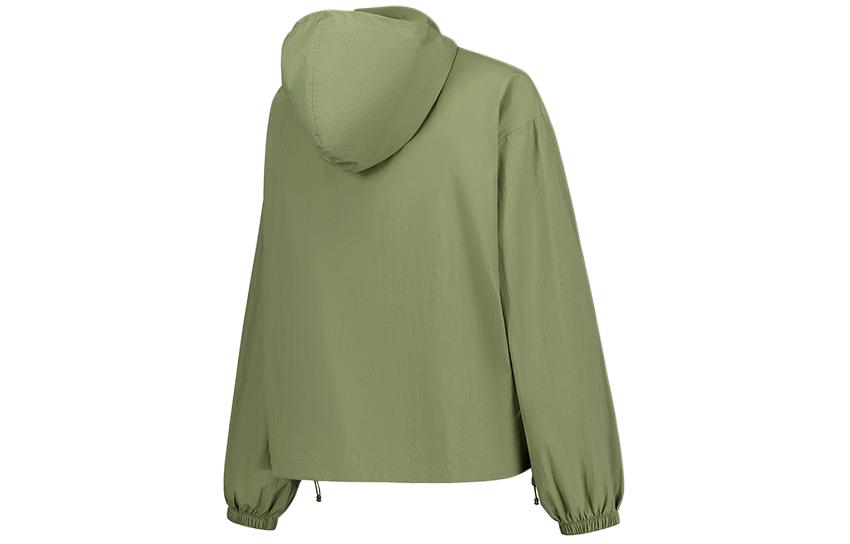 (WMNS) New Balance Athletics Packable Jacket 'Dark Olivine' WJ41553-DEK