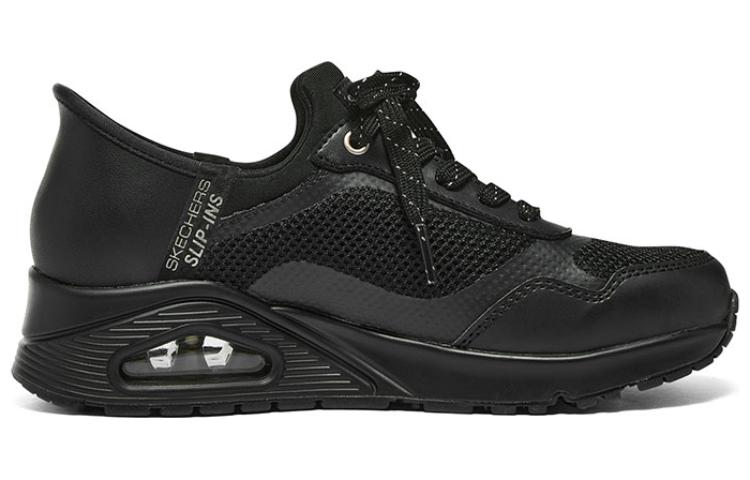 (WMNS) Skechers Uno Slip-In Air 'Pure Black' 177111-BBK