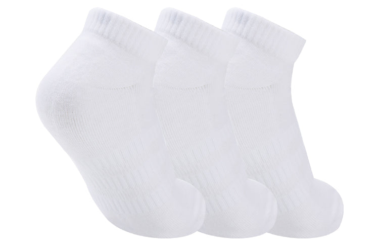 adidas Cushion Low Socks 3 pairs 'White' DZ9388