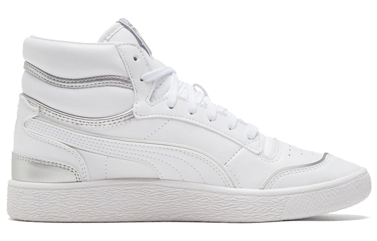 (WMNS) PUMA Ralph Sampson Mid Metal 'White Silver' 374662-01