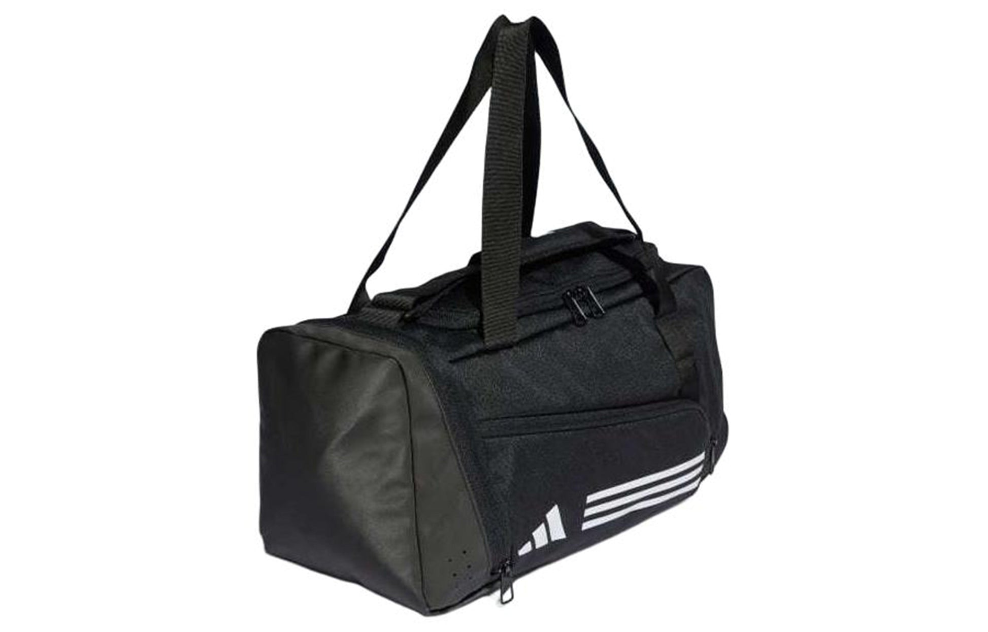 adidas Essentials 3-Stripes Duffel Bag XSmall 'Black White' IP9861