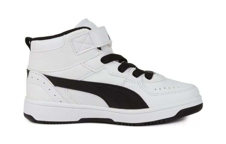 (PS) PUMA Rebound Joy Leisure Board Shoes White/Black 374688-02