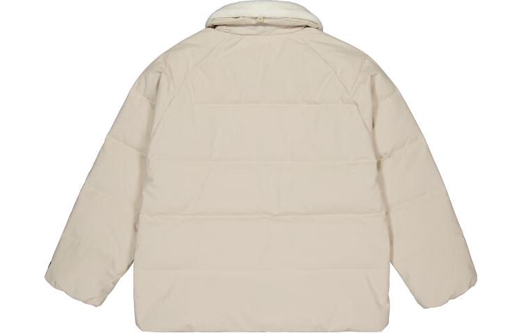(WMNS) New Balance Warm Heavy Puffer Coat 'Beige White' NPD4E122-LBE