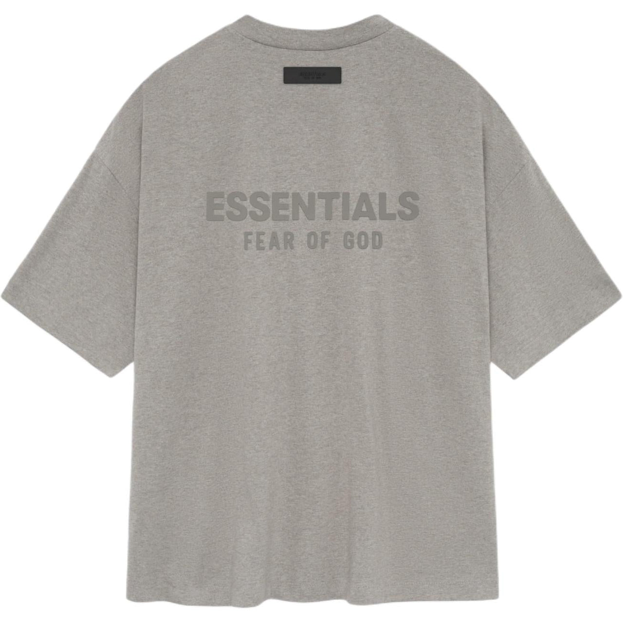 Fear of God Essentials SS24 V Neck T-shirt 'Heather Grey' 125SU244211F