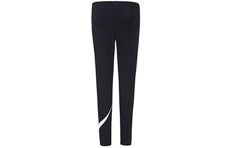 (WMNS) Nike Leggings Club Logo 2 'Black' 815998-010
