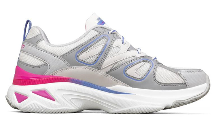 (WMNS) Skechers Energy Racer Running Shoes White/Blue/Red 149371-WGYP