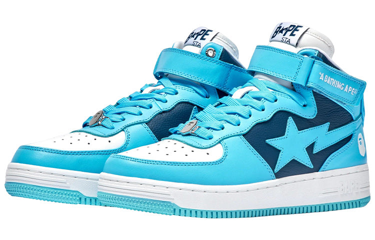A BATHING APE Bape Sta Mid 'Blue' 1I20-191-010-SB