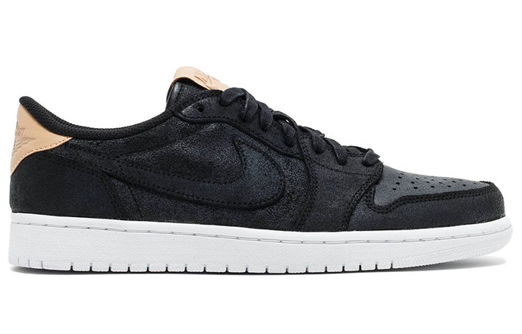 Air Jordan 1 Retro Low OG Premium 'Black Tan' 905136-010